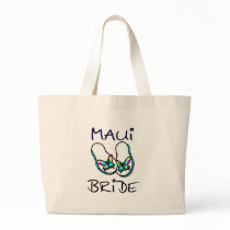 Maui Bride Wedding Tote Bag