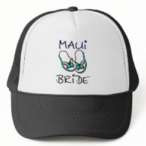Maui Bride Wedding Trucker Hats