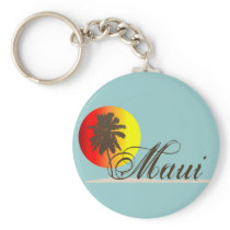 Maui Hawaii Souvenir Keychains