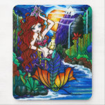 Maui Princess Mermaid Cockatoo Fairy mousepads