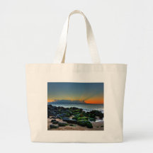 Maui Sunset in Lahaina Canvas Bag