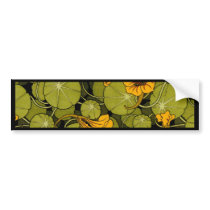 Maurice Pillard ( dit Verneuil ) Floral Art Nouvea Bumper Stickers