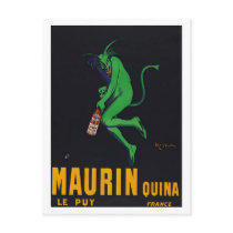 Maurin Quina Absinthe Postcard