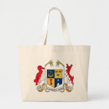 Mauritius Coat of Arms Tote Bag