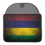 Mauritius Flag Firework Sleeves For MacBook Pro