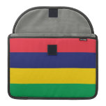 Mauritius Flag Sleeves For MacBook Pro