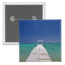 Mauritius, Western Mauritius, Le Morne 2 Pinback Buttons