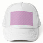Mauve and Pink Diagonal Striped Pattern. Custom hats
