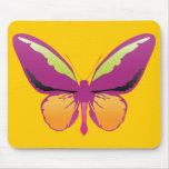 Mauve Butterfly mousepads