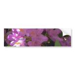 Mauve Coloured Flowers bumper stickers