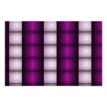 Mauve columns photographic print