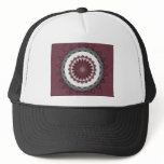 Mauve Kaleidoscope Art 1 hats