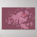 Mauve Rose Canvas posters