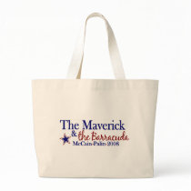 Maverick and Barracuda (McCain Palin 2008) Canvas Bags
