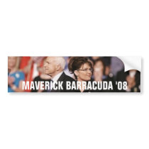 MAVERICK BARRACUDA '08 BUMPER STICKERS
