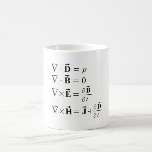 Maxwell's Equations Mug