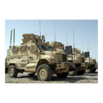 MaxxPro Mine Resistant Ambush Protected vehicle posters