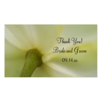 May Apple Blossom Wedding Favour Tags