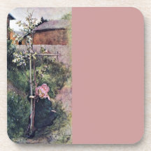 May Day  Maypole Dance Coasters