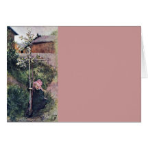 May Day  Maypole Dance Greeting Card