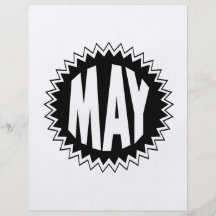 May Flyer Design