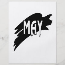 May Flyer Design