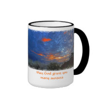 May God grant you many sunsets - Mug