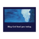MAY GOD HEAL YOU TODAY postcards