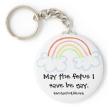 May the fetus I save be gay. Key Chains