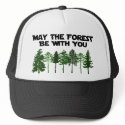 May The Forest Be WIth You hats