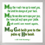 May the Road Rise To Meet You posters