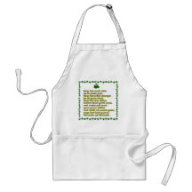 May the road rise up to meet you. apron