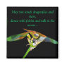 May You Touch Dragonflies Refrigerator Magnets
