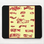 Mayan Animal Design mousepads