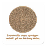Mayan Apocalypse stickers