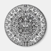 Mayan Calander Refrigerator Magnet