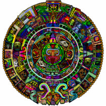 Mayan Calendar inspiration sculpture Cut Out