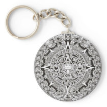 Mayan Calendar Key Chain