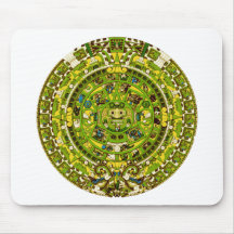 mayan calendar mouse mat