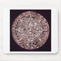 mayan calendar mouse mat