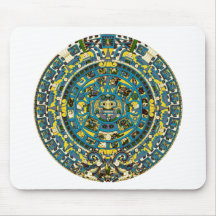 mayan calendar mouse pad