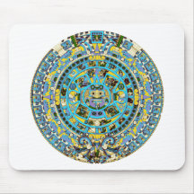 mayan calendar mouse pad