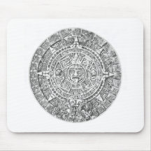 mayan calendar mouse pad