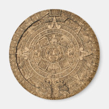 mayan calendar plain fridge magnet