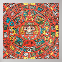 Mayan Calendar Print