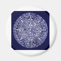 mayan calendar refrigerator magnet