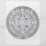 'Mayan Calendar Stone' Personalized Flyer