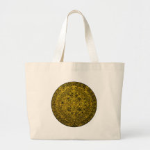 Mayan Calendar Tote Bags
