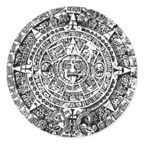 Mayan Calendar White