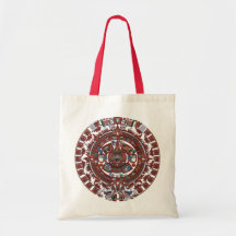Mayan Calender Canvas Bag